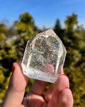 Himalayan Clear Quartz Tower | Polished Natural Crystal Point, Display Specimen