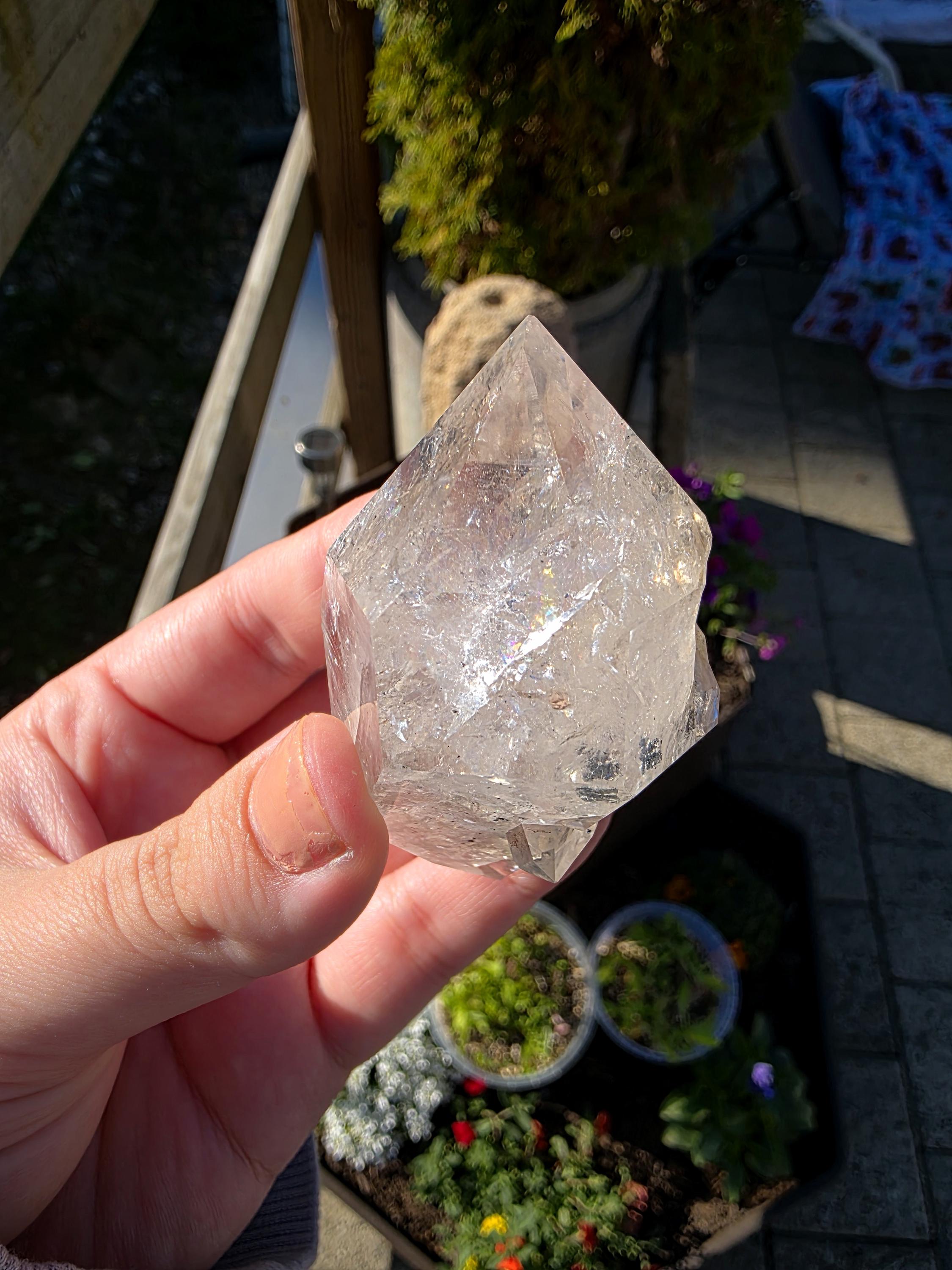 Rare Large Herkimer Diamond Quartz | High Clarity Double Terminated Crystal | Luxury Collector Piece