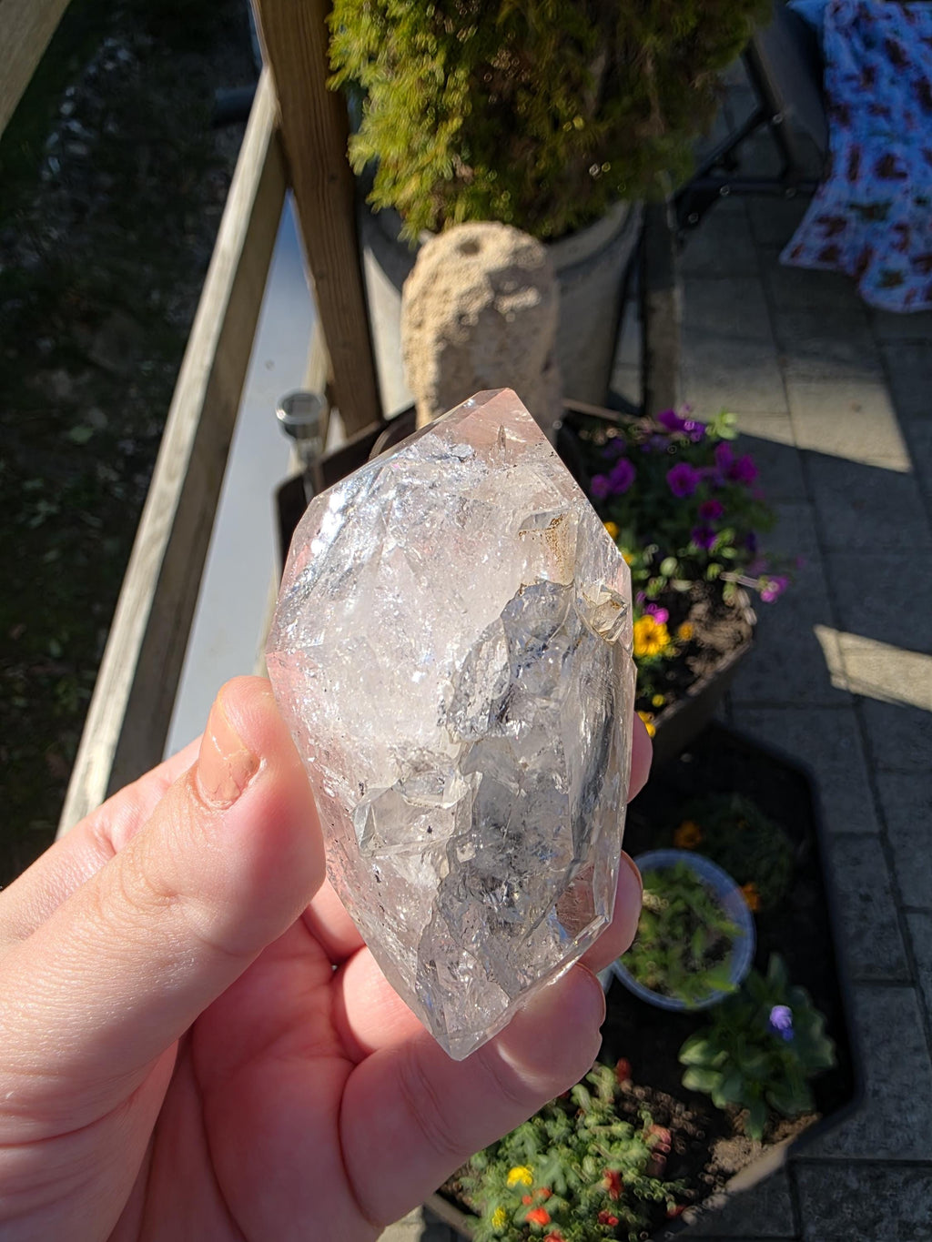 Rare Large Herkimer Diamond Quartz | High Clarity Double Terminated Crystal | Luxury Collector Piece