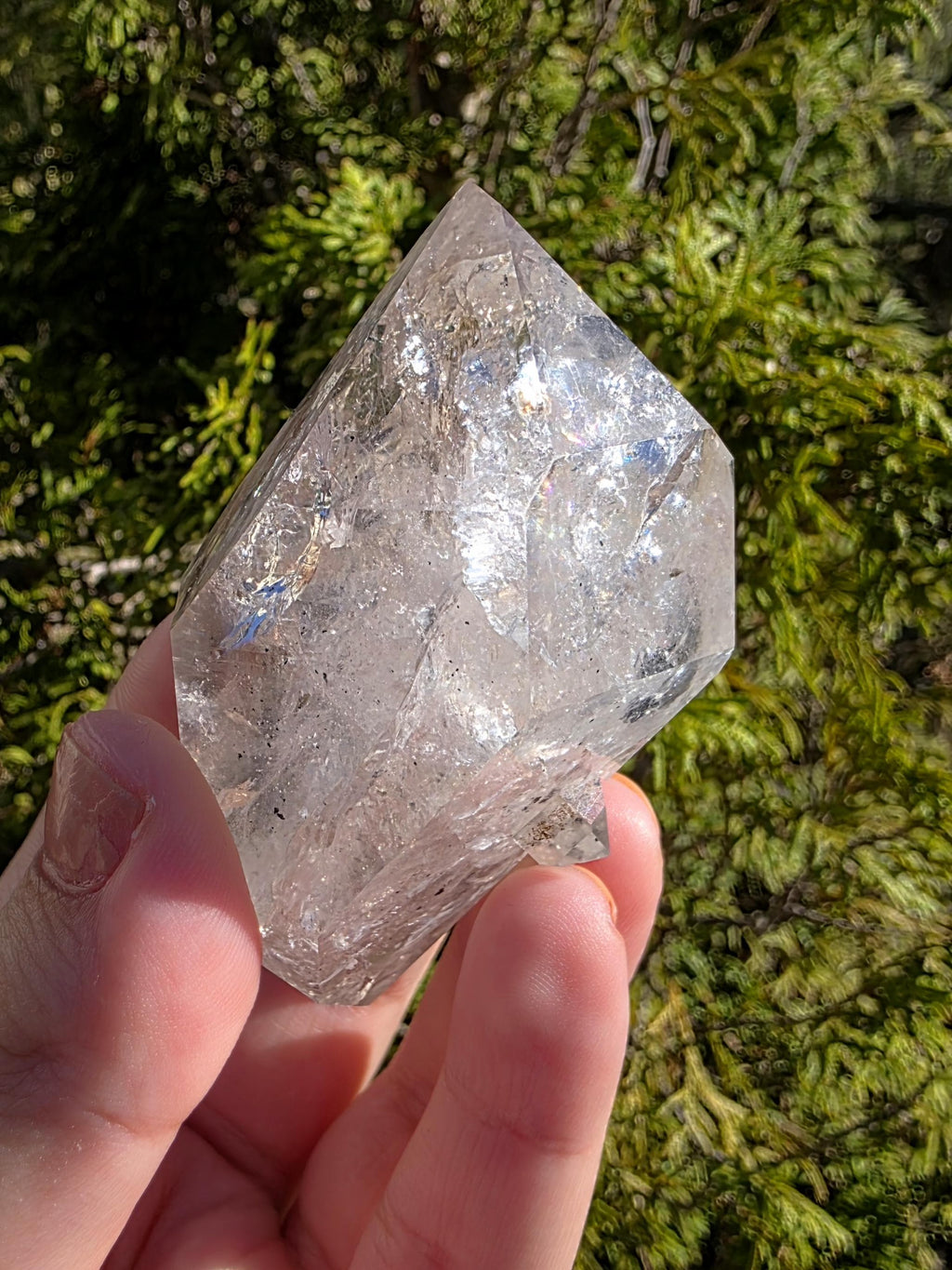 Rare Large Herkimer Diamond Quartz | High Clarity Double Terminated Crystal | Luxury Collector Piece