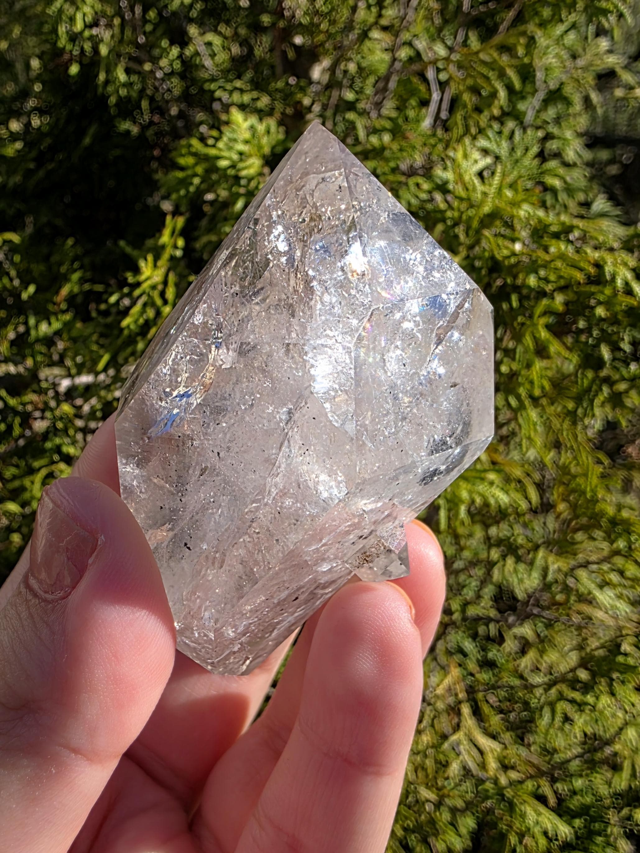 Rare Large Herkimer Diamond Quartz | High Clarity Double Terminated Crystal | Luxury Collector Piece