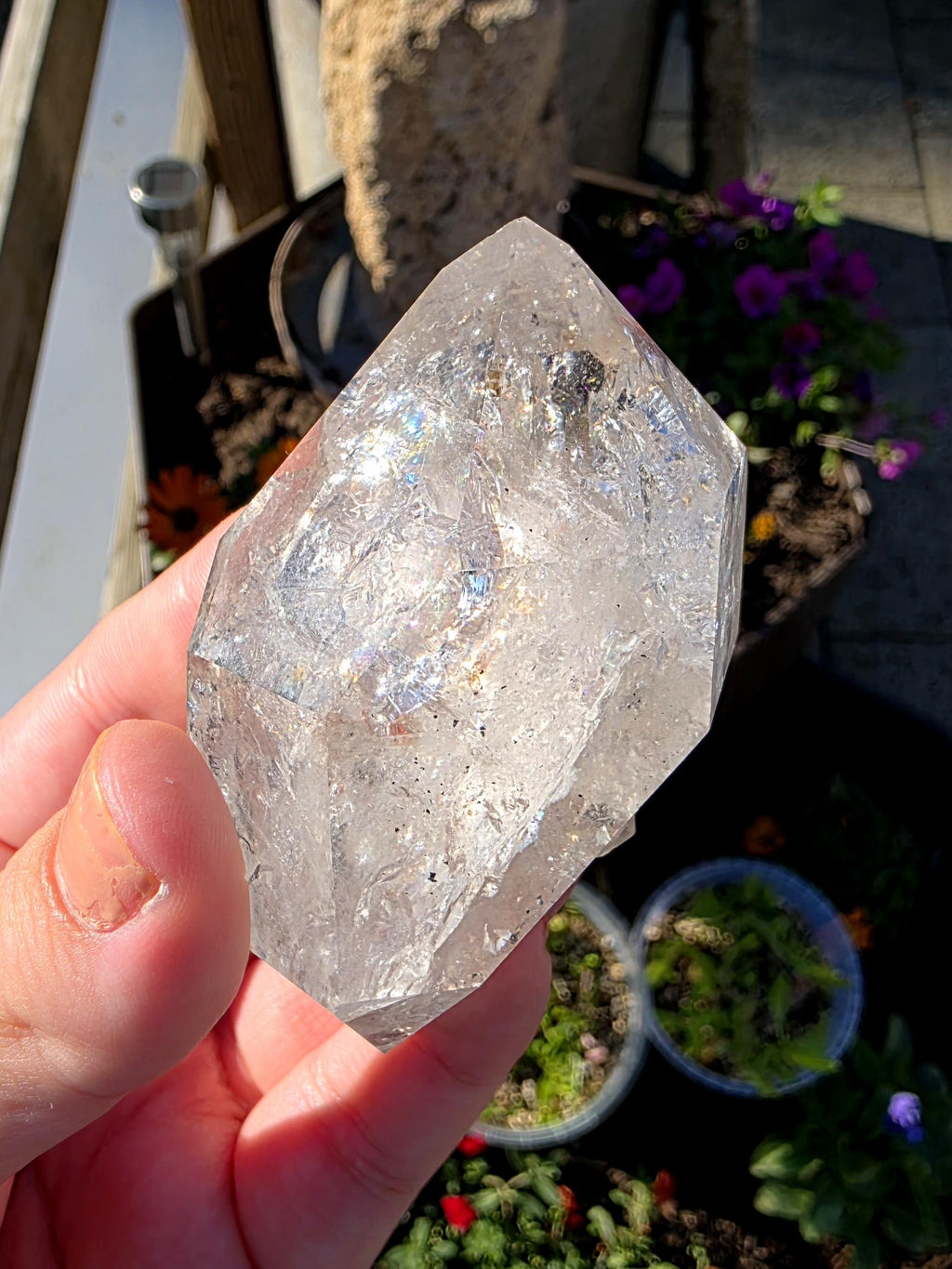 Rare Large Herkimer Diamond Quartz | High Clarity Double Terminated Crystal | Luxury Collector Piece
