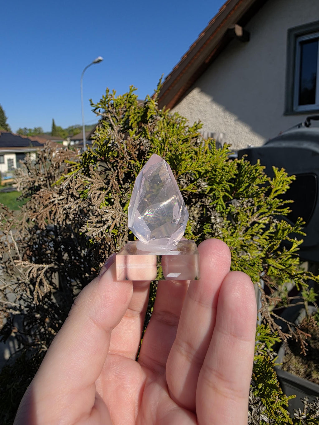 Mozambique Rose Quartz Freeform | Gem Quality Pink Quartz | Polished Crystal Decor