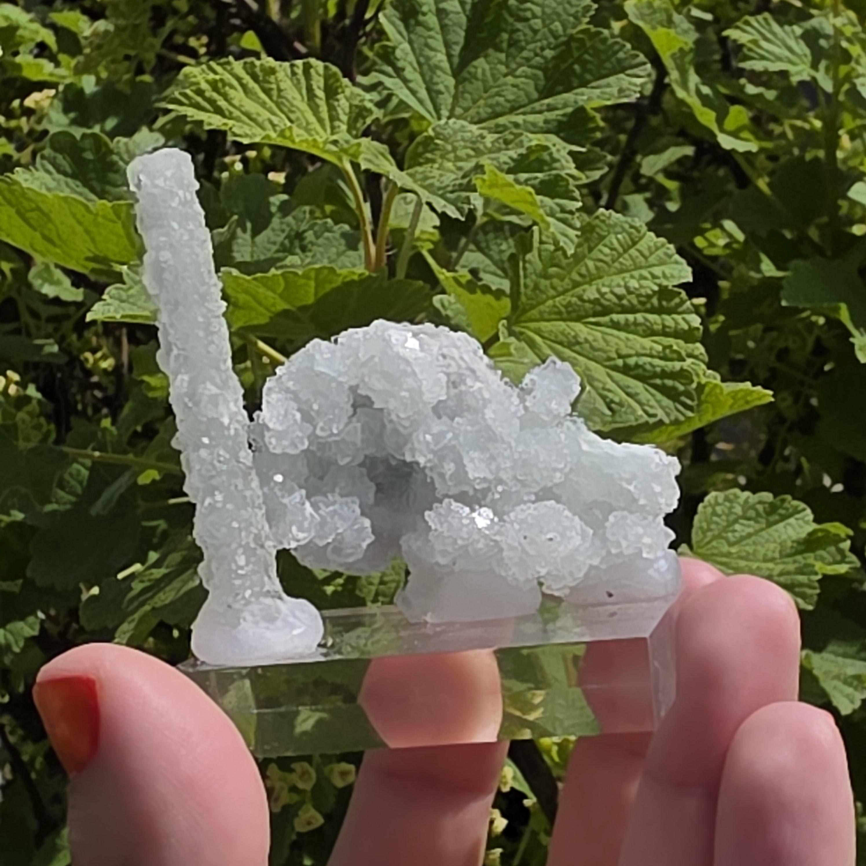 Stalactitic Apophyllite Cluster | Druzy Apophyllite Formation | Rare Columnar Apophyllite Specimen | Sparkling Mineral Decor