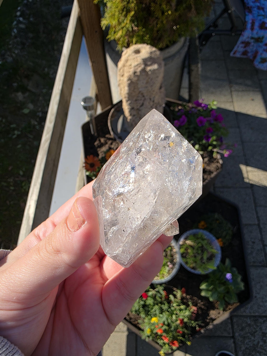 Rare Large Herkimer Diamond Quartz | High Clarity Double Terminated Crystal | Luxury Collector Piece