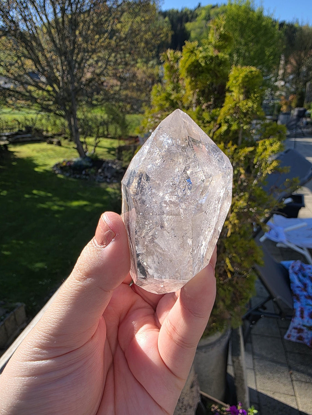 Rare Large Herkimer Diamond Quartz | High Clarity Double Terminated Crystal | Luxury Collector Piece