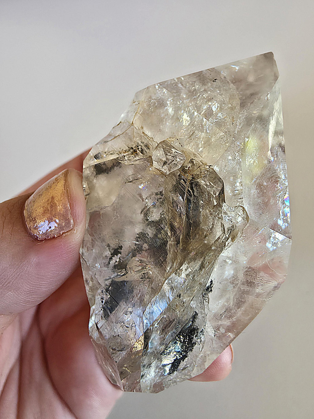Rare Large Herkimer Diamond Quartz | High Clarity Double Terminated Crystal | Luxury Collector Piece