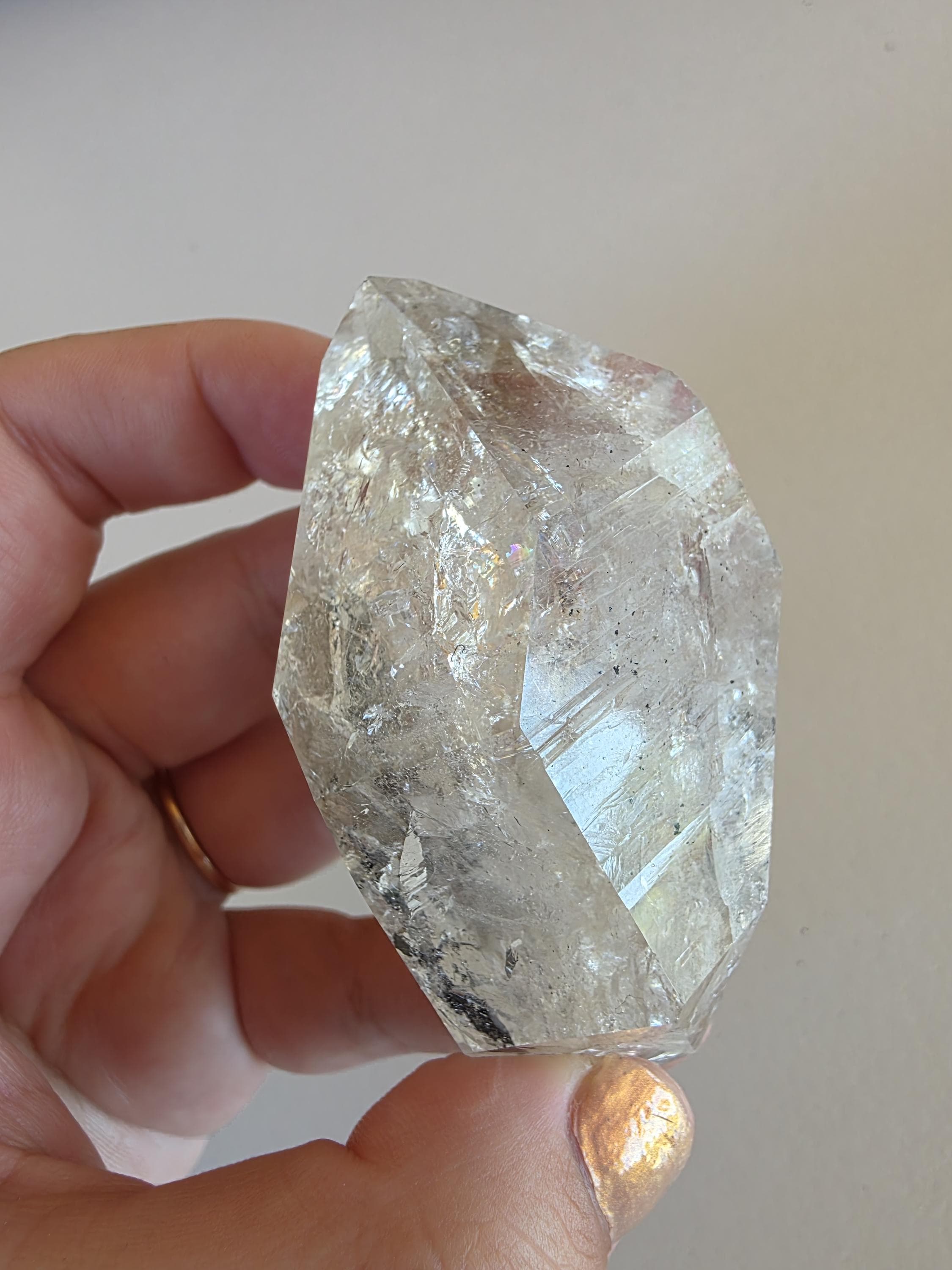 Rare Large Herkimer Diamond Quartz | High Clarity Double Terminated Crystal | Luxury Collector Piece