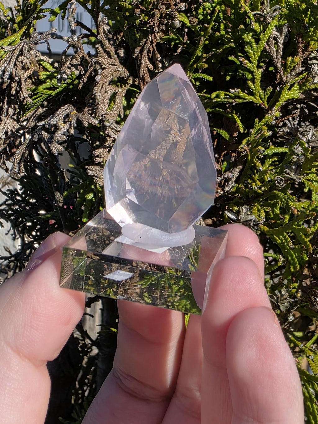 Mozambique Rose Quartz Freeform | Gem Quality Pink Quartz | Polished Crystal Decor
