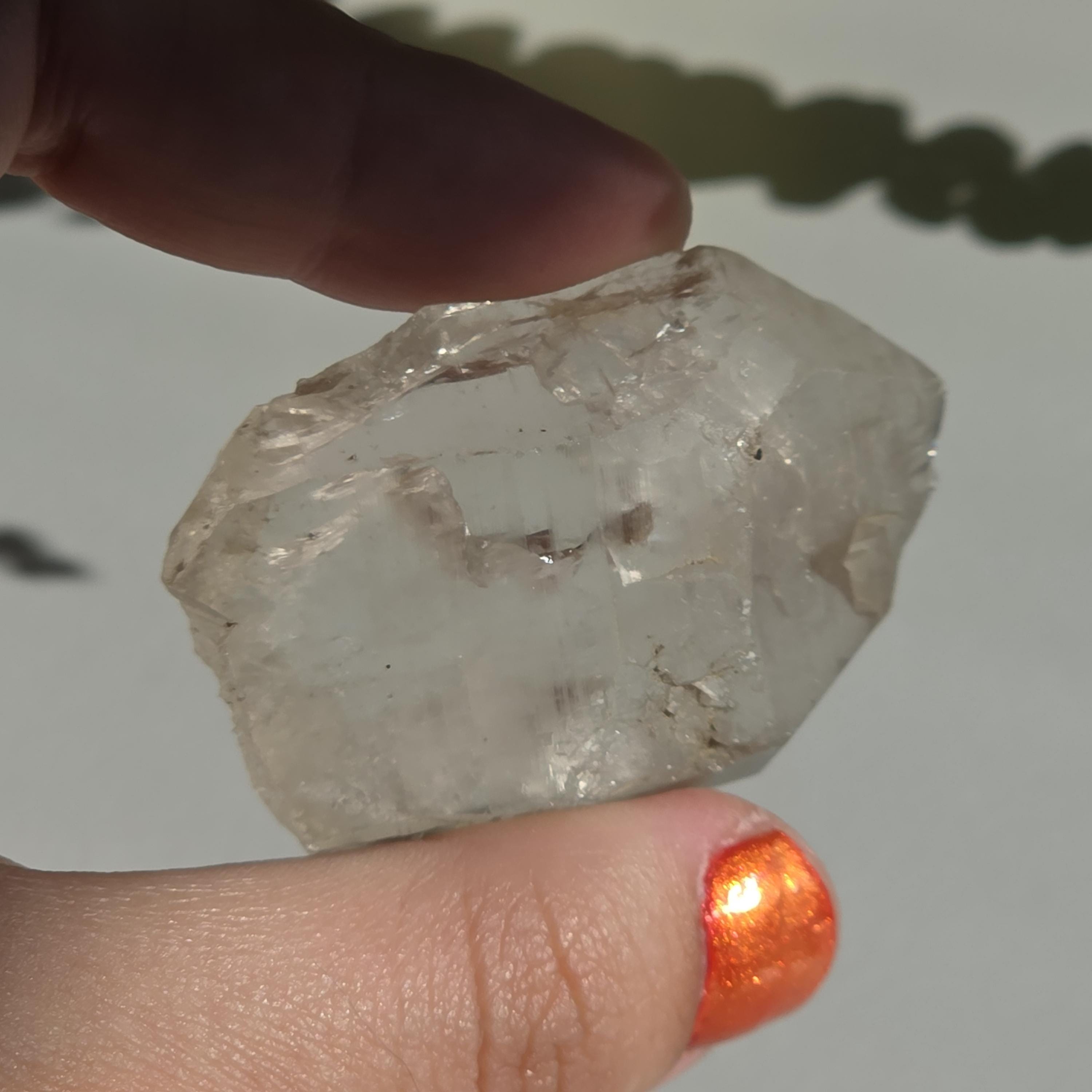 Alpine Quartz Crystal Point | Swiss Alps Clear Quartz with Matrix | Natural Collector Mineral Specimen