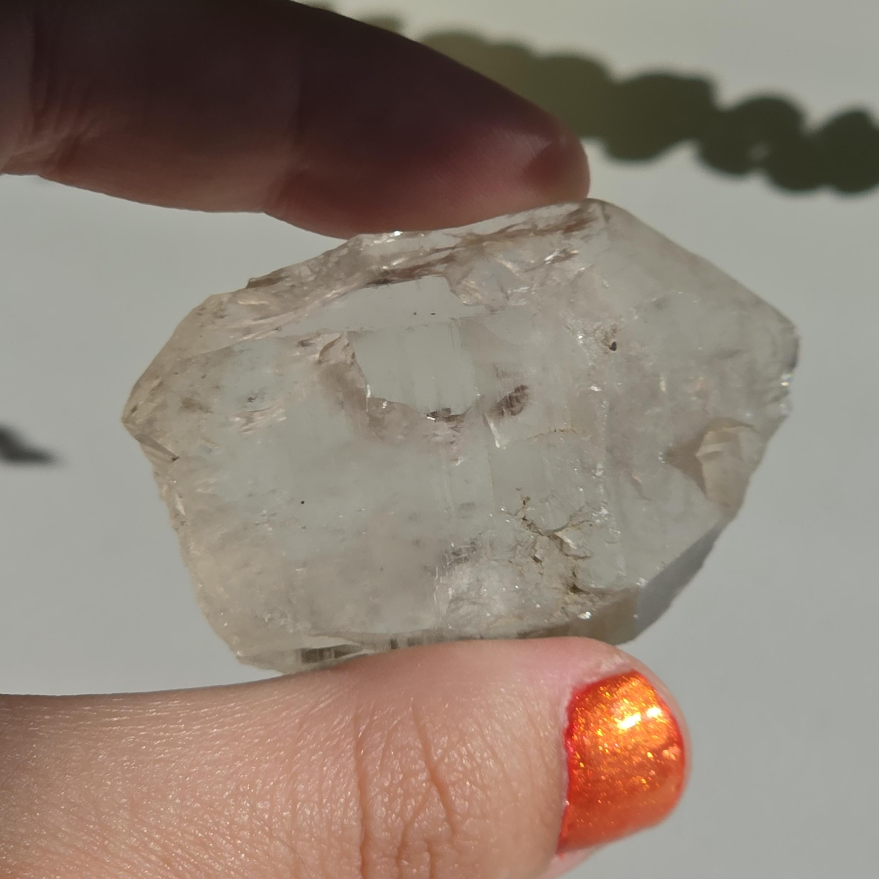 Alpine Quartz Crystal Point | Swiss Alps Clear Quartz with Matrix | Natural Collector Mineral Specimen