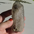 Alpine Quartz Crystal Point | Swiss Alps Clear Quartz with Matrix | Natural Collector Mineral Specimen