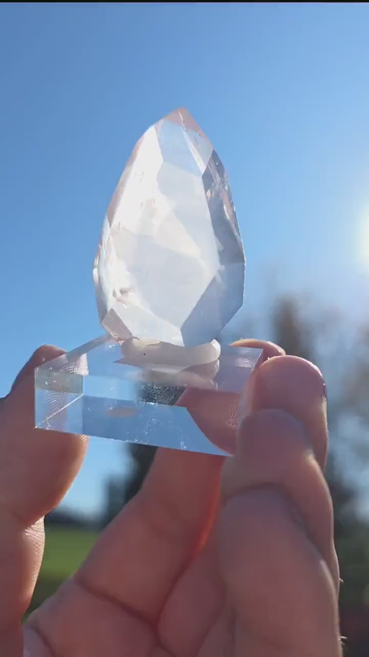 Mozambique Rose Quartz Freeform | Gem Quality Pink Quartz | Polished Crystal Decor