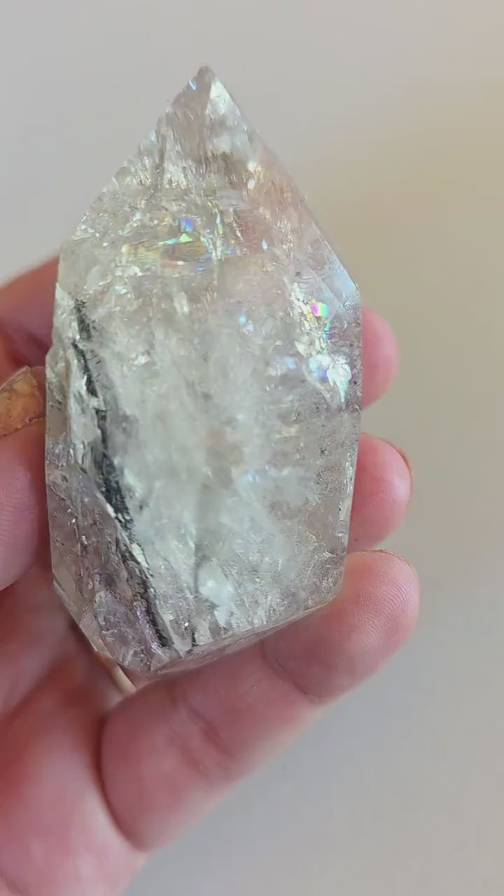 Rare Large Herkimer Diamond Quartz | High Clarity Double Terminated Crystal | Luxury Collector Piece
